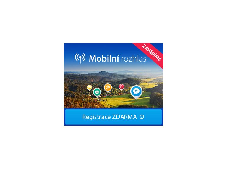 Naše obec zavádí Mobilní Rozhlas